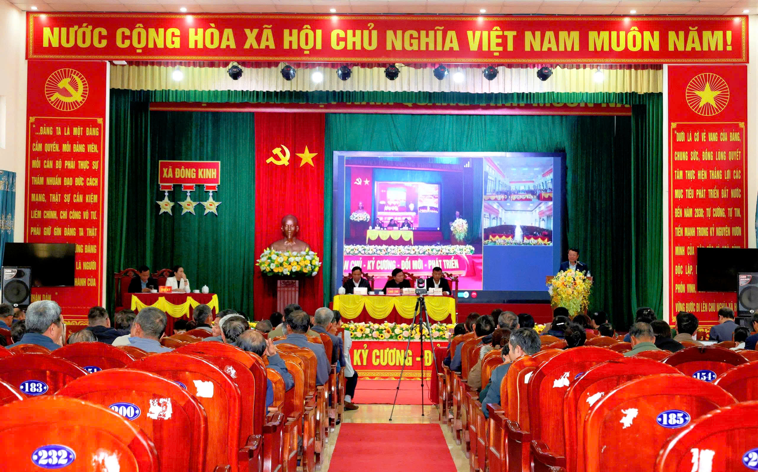 Tiếp xúc cử tri với người ứng cử đại biểu HĐND tỉnh Hà Tĩnh nhiệm kỳ 2026 - 2031 (đơn vị bầu cử số VI) 