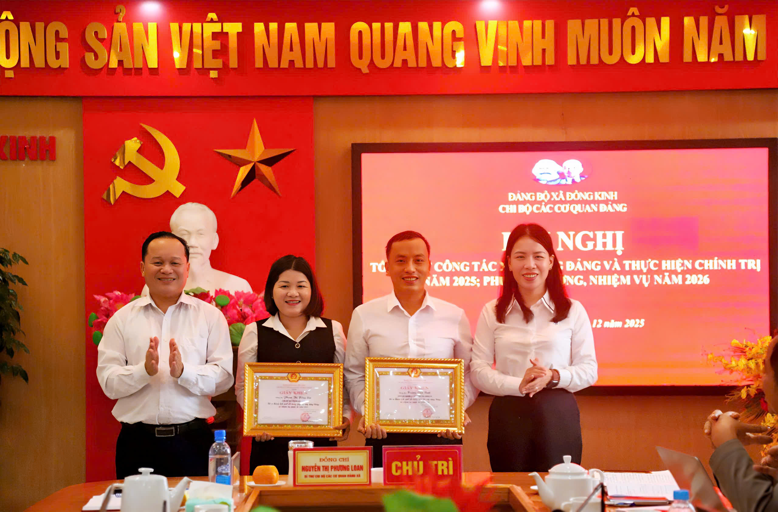 Chi bộ các cơ quan Đảng xã Đông Kinh triển khai nhiệm vụ năm 2026