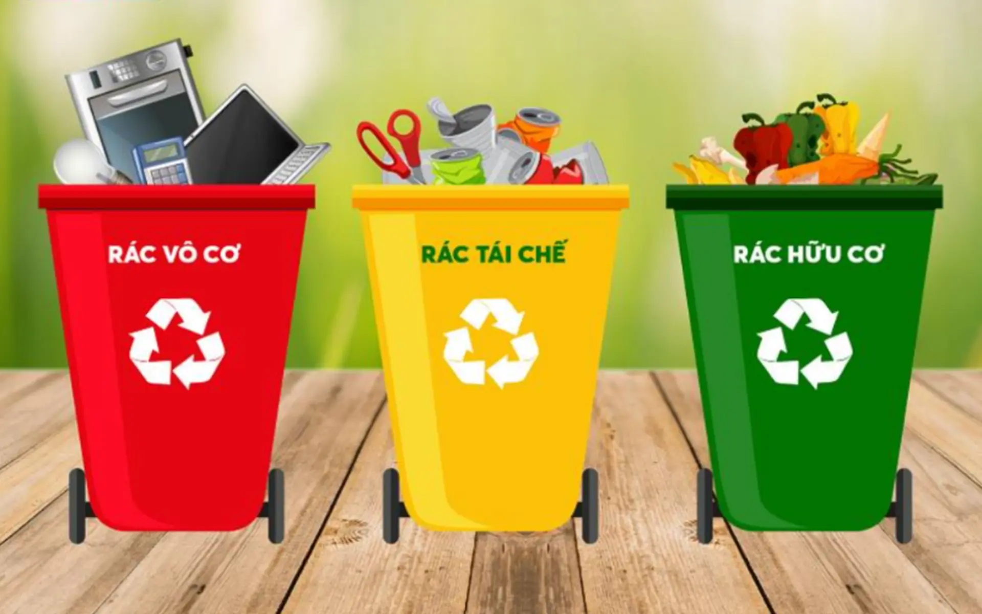 Phân loại rác - Rất cần ý thức cao từ người dân 