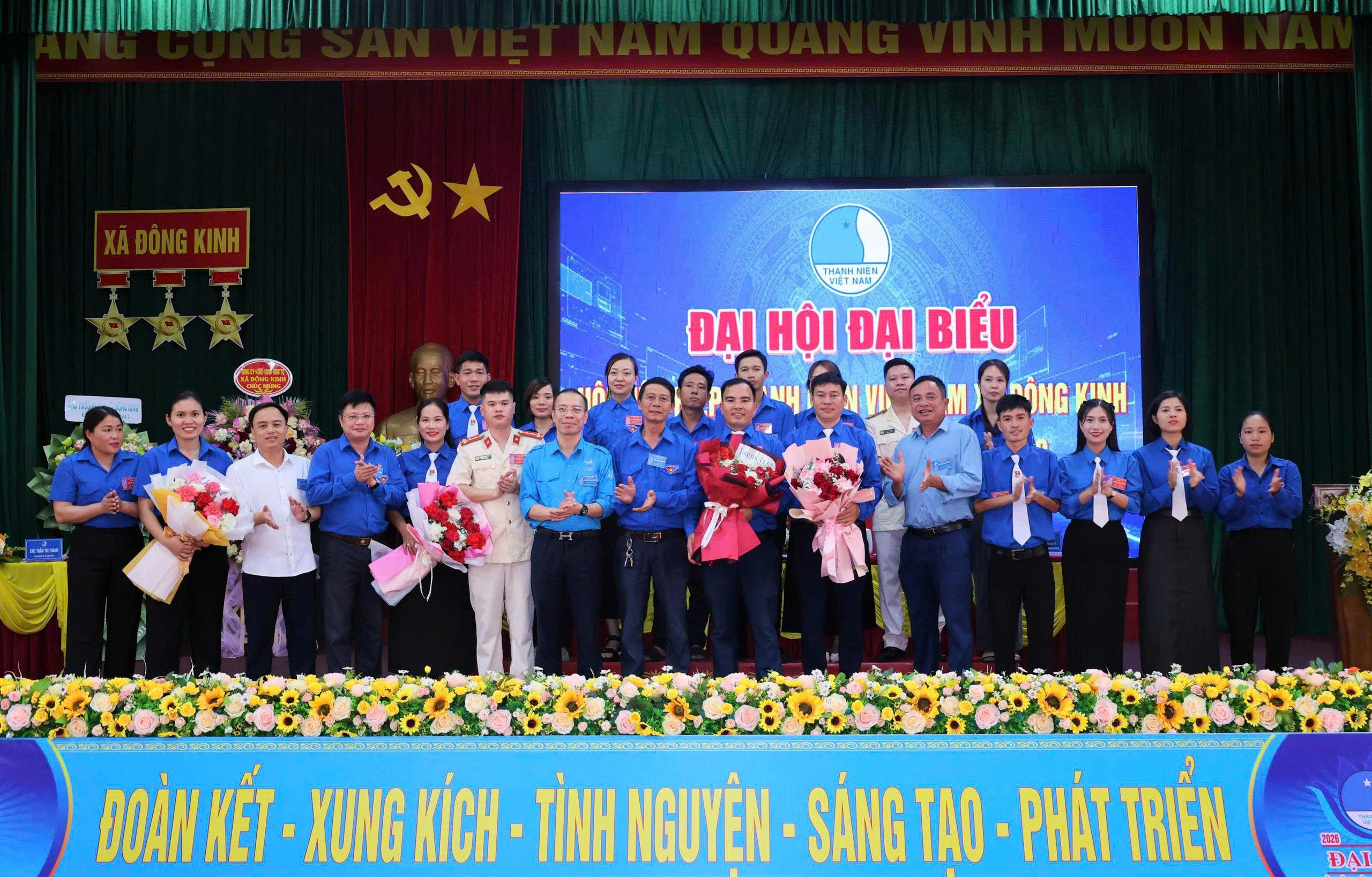 Đại hội Hội LHTN Việt Nam xã Đông Kinh - Dấu ấn tuổi trẻ nhiệt huyết, sáng tạo 