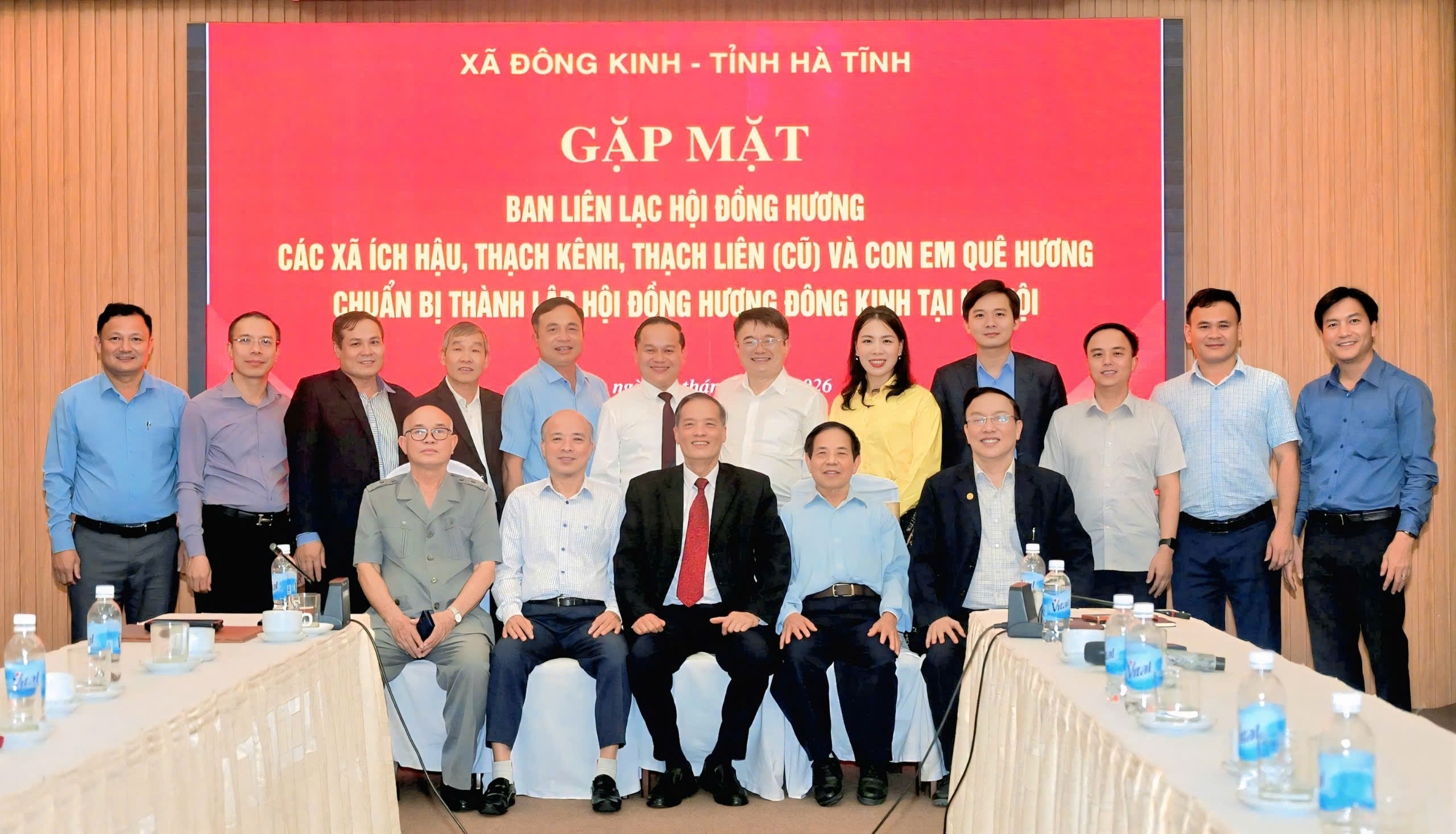 Vui mừng ngày gặp mặt Ban Liên lạc Hội đồng hương và con em quê hương xã Đông Kinh tại Hà Nội