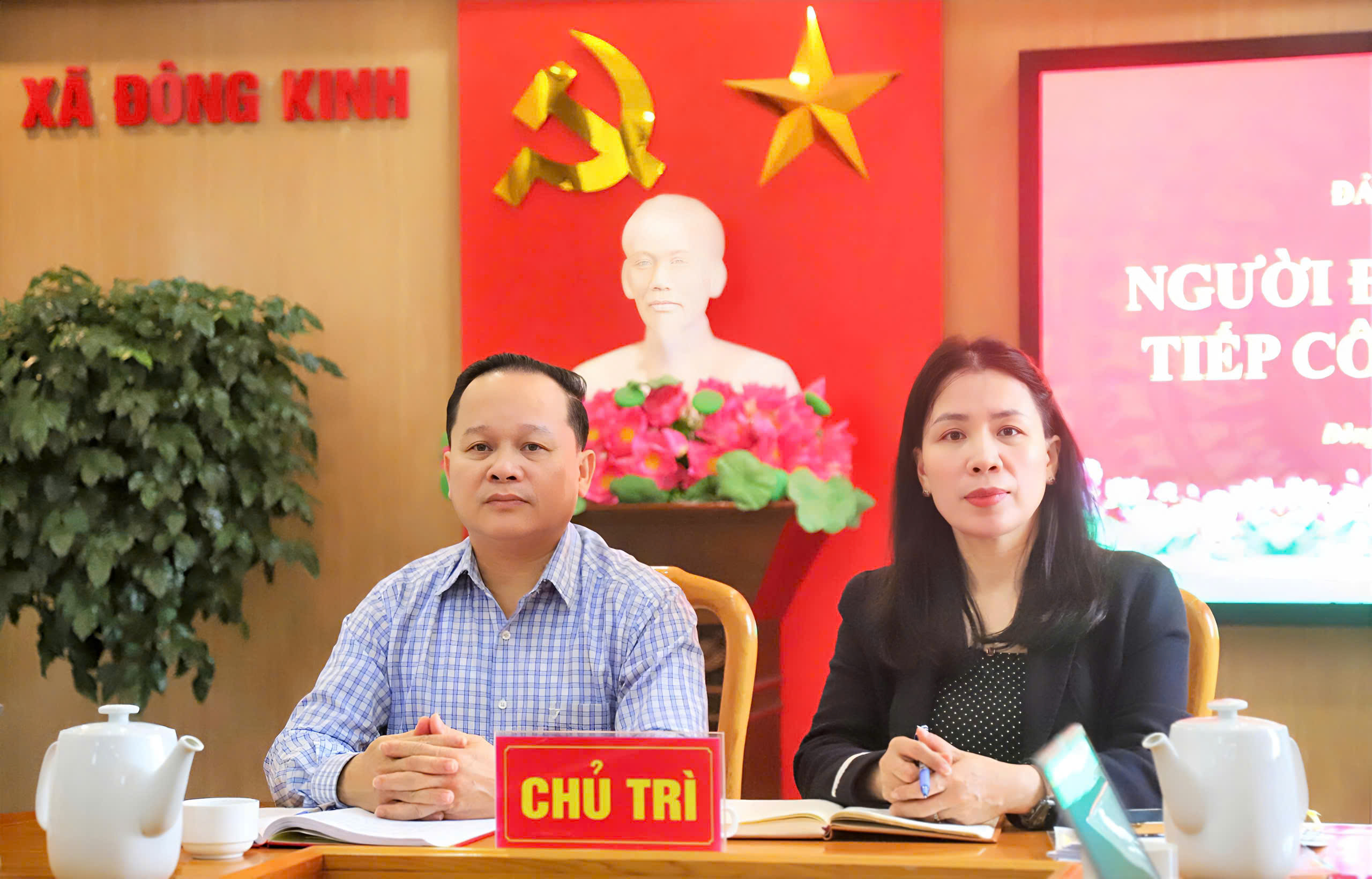 Người đứng đầu cấp ủy xã Đông Kinh tiếp thu, giải trình thấu tình, đạt lý phản ánh, kiến nghị của công dân 