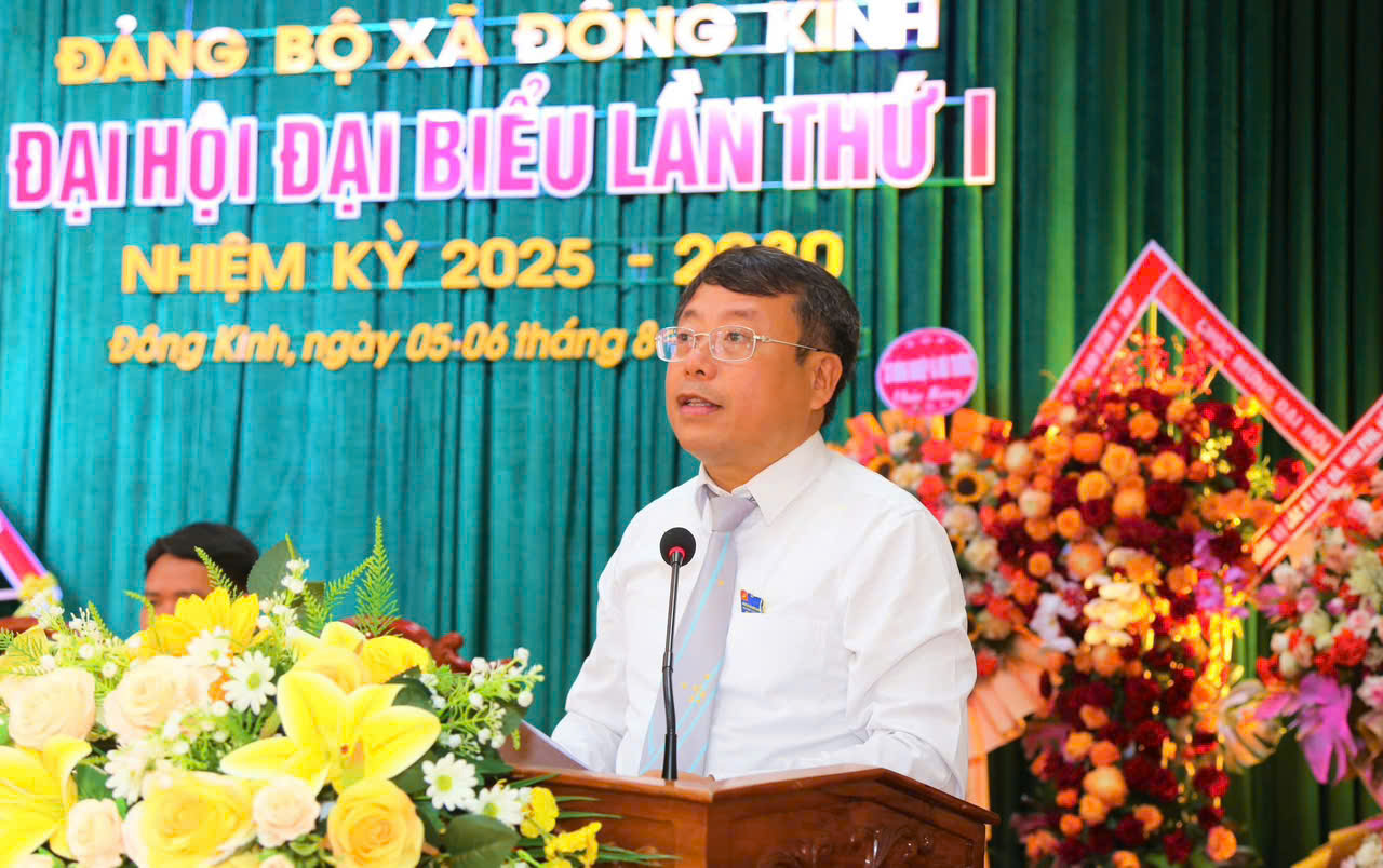 XÂY DỰNG XÃ ĐÔNG KINH PHÁT TRIỂN LỚN MẠNH TRONG KỶ NGUYÊN VƯƠN MÌNH 