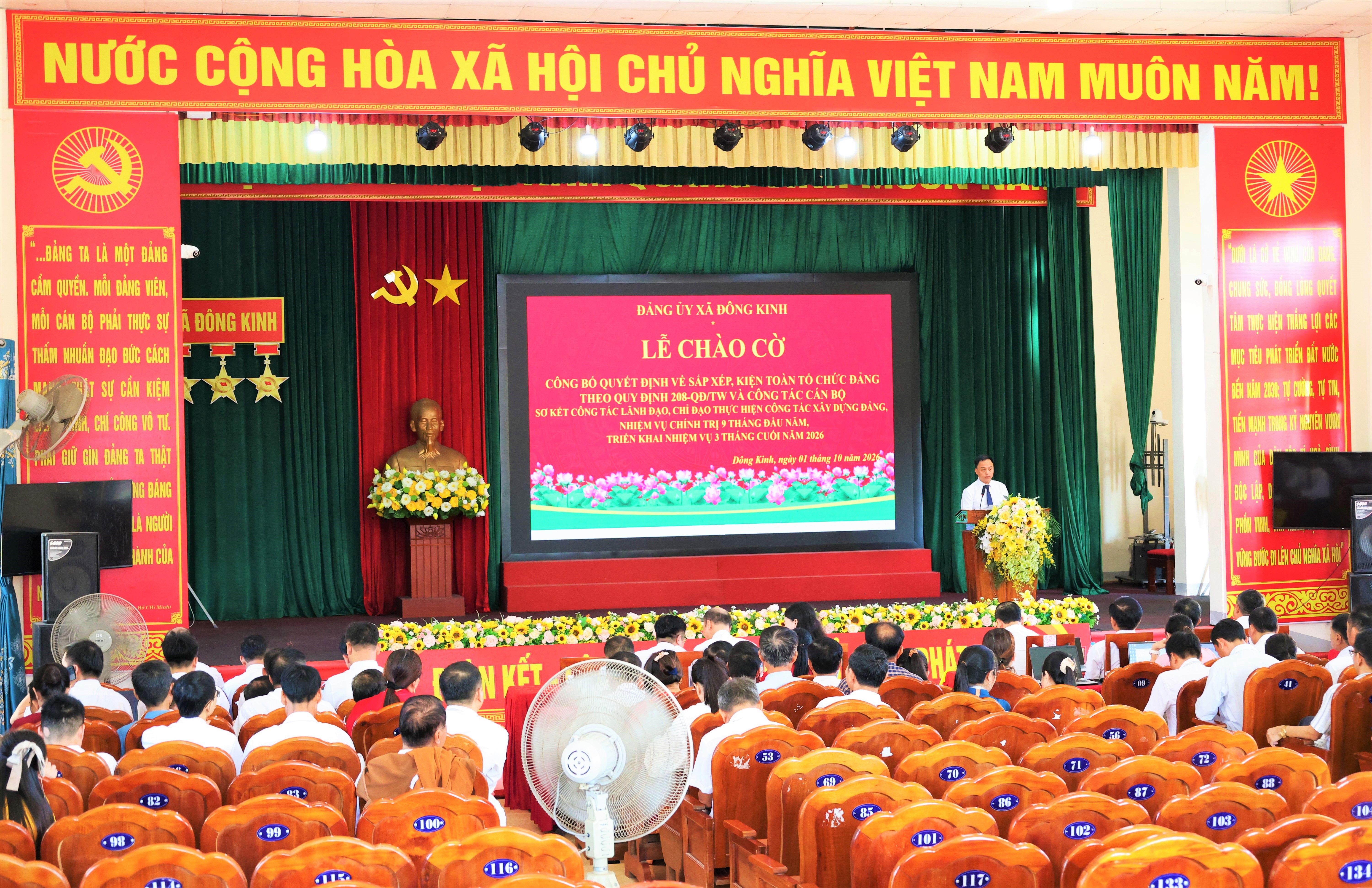 Đông Kinh quyết liệt hành động, tạo chuyển biến thực chất trong 90 ngày cuối năm