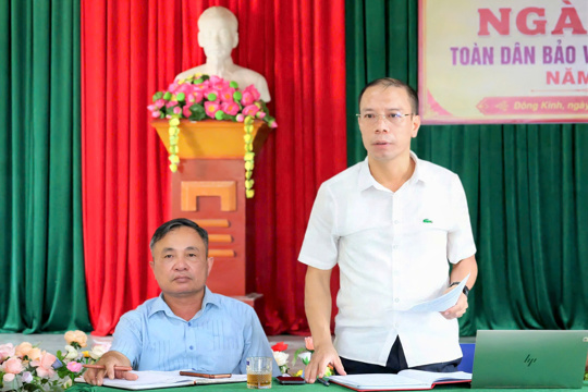 Xã Đông Kinh triển khai công tác GPMB phục vụ Dự án Cải tạo, nâng cấp hệ thống thủy lợi bên ngoài ranh giới Dự án Khu công nghiệp Bắc Thạch Hà (giai đoạn 1) 