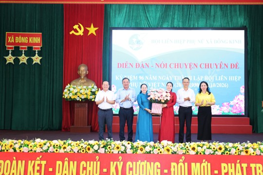 Phụ nữ Đông Kinh thấm sâu chuyên đề “Phụ nữ Việt Nam thời đại mới - xây dựng gia đình hạnh phúc”