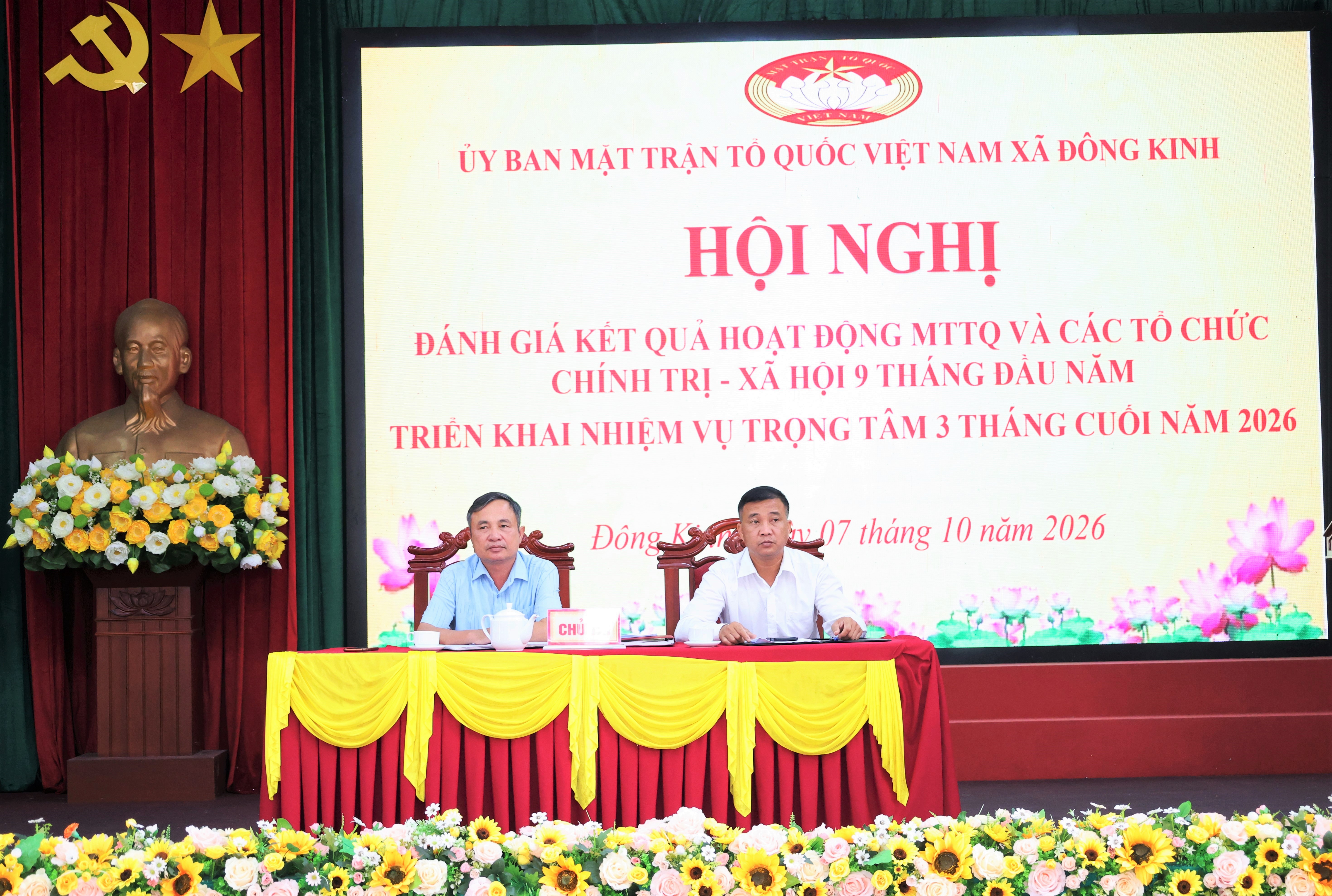MTTQ và các tổ chức chính trị - xã hội Đông Kinh phát huy vai trò, nâng cao hiệu quả hoạt động những tháng cuối năm 