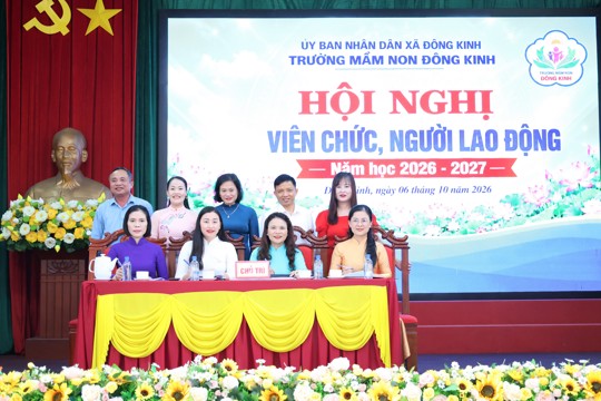Mầm non Đông Kinh vững tin phía trước, ươm mầm xanh cho tương lai  