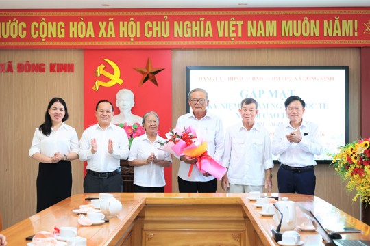 Chúc mừng Hội Người cao tuổi xã Đông Kinh  