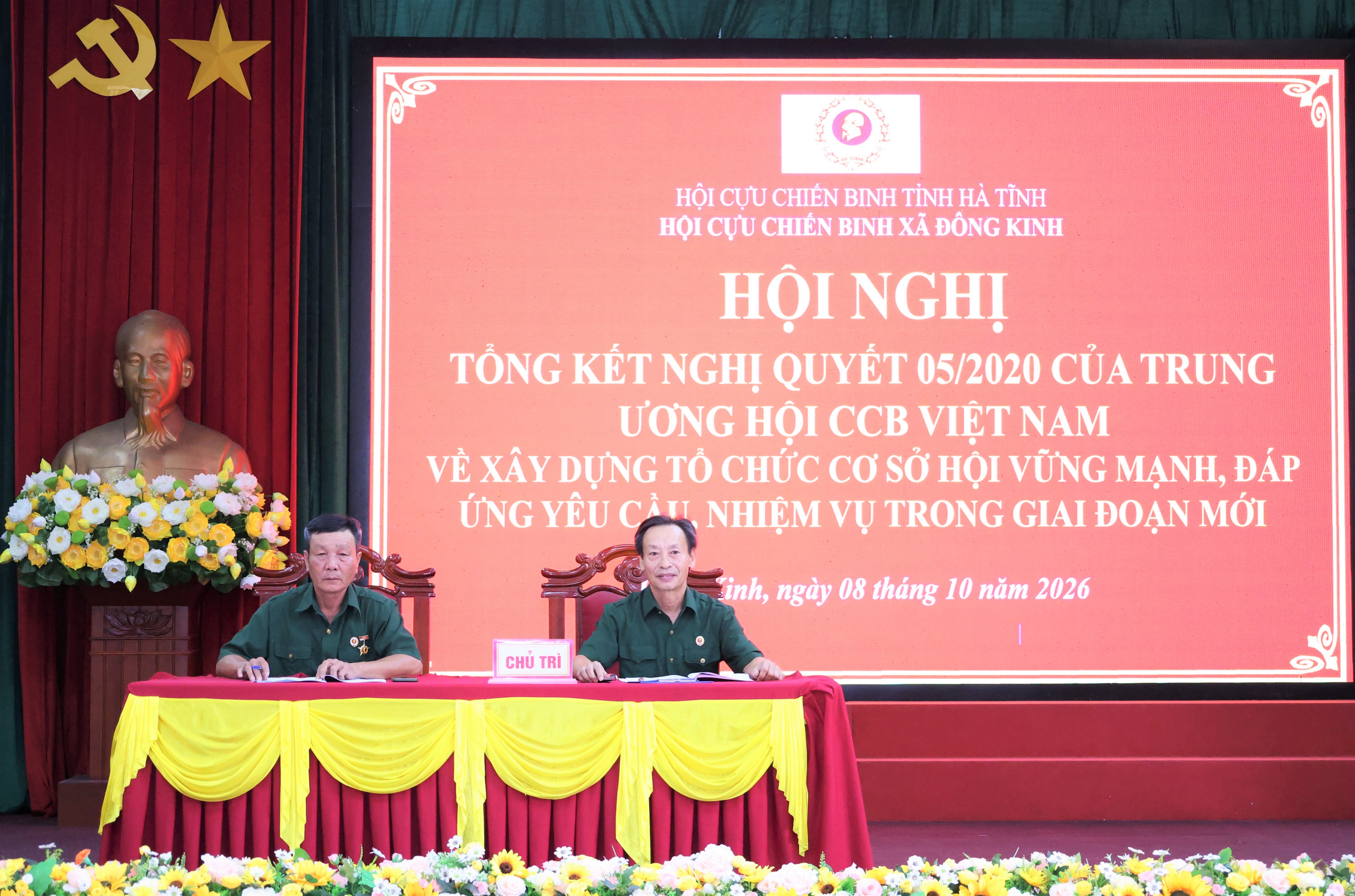 Hội CCB xã Đông Kinh tổng kết Nghị quyết số 05, ra mắt CLB “Cựu chiến binh với Pháp luật”.